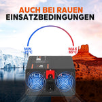 [Brukt-lignende ny] Litime 3000W Reiner Sinsus Waves Inverter 12VDC til 230VAC Konverter