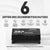 【0% IVA】Controlador de carga solar LiTime 30A MPPT 12V/24V con entrada automática de CC y adaptador Bluetooth