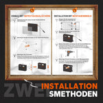 Zwei Installationsmethoden LiTime Laderegler