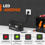 LED-Anzeige des LiTime Ladegeräts 29.2V 20A