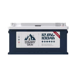 Litime 12V 100ah H190 LifePo4 Battery, Hoch188mm, 1280wh, 100A BMS, maks. 15000 sykluser