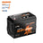 Produktansicht der LiTime 12V 320Ah Smart LiFePO4-Batterie