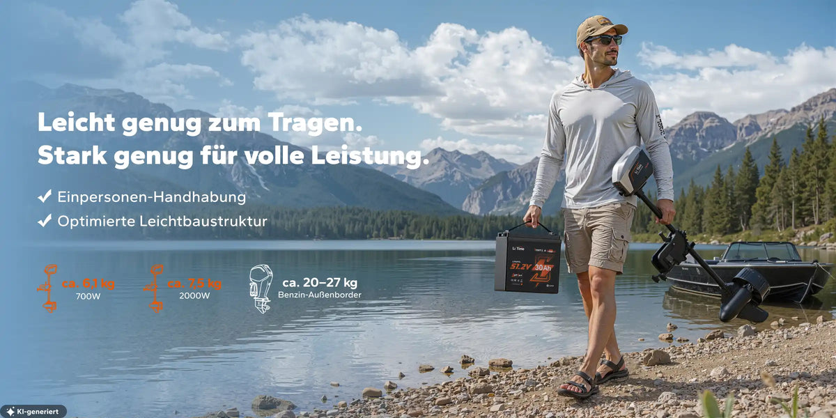 Argoseeker Elektro-Außenbordmotor für mehr Freiheit auf dem Wasser