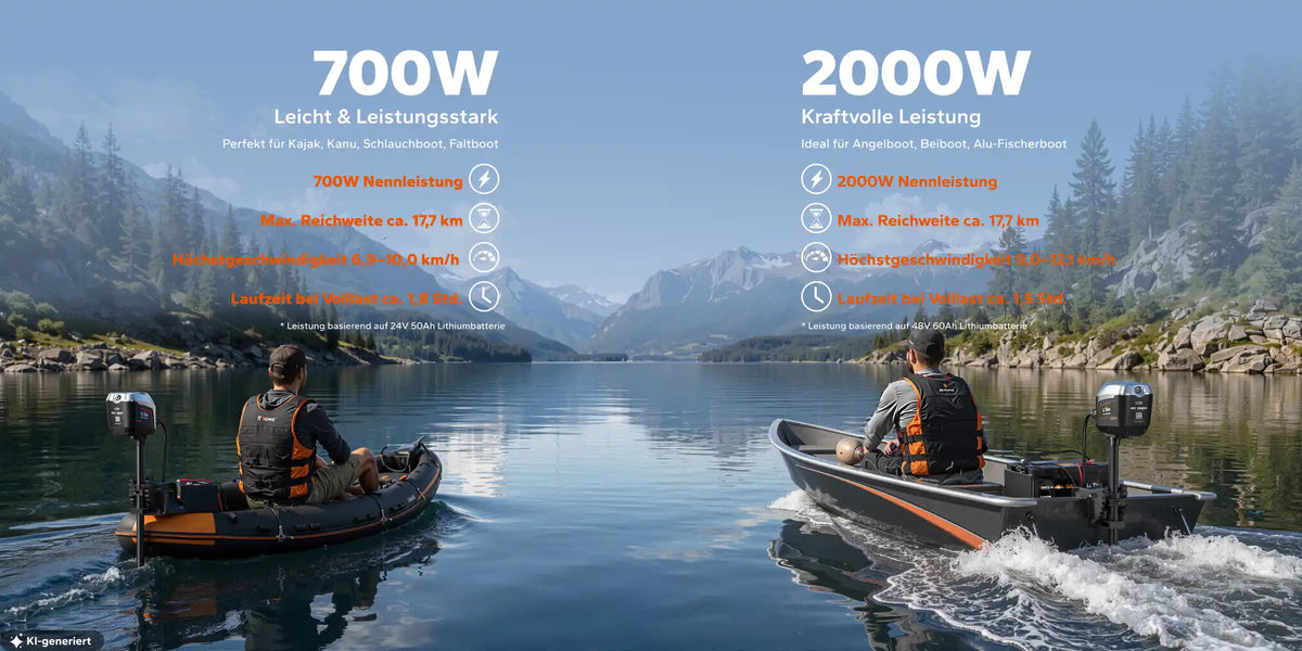 Argoseeker Elektro-Außenbordmotor für mehr Freiheit auf dem Wasser