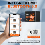 24V 50AH Bluetooth hluboký cyklus lithiová baterie pro 100 lb lodě s elektrickým motorem