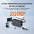 LiTime 1000W Onduleur à onde sinusoïdale pure Convertisseur 12VDC à 230VAC