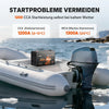 LiTime 12V 165Ah Marine Batterie mit 1200 CCA für zuverlässige Kaltstarts