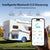 【Ново пристигане】LiTime 12V 200Ah Xtra Mini LiFePO4 батерия с Bluetooth за RV & Къмпинг | Страхотни клетки за 6000+ цикъла при 100% DOD