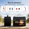 【Neu | Vorbestellung】LiTime 12V 200Ah Xtra Mini LiFePO4 Batterie mit Bluetooth für Wohnmobile & Camping | Super Zellen für 6.000+ Zyklen bei 100% DOD