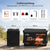 Lieferumfang der LiTime 12V 320Ah LiFePO4-Batterie mit Zubehör und Anschlusskabeln