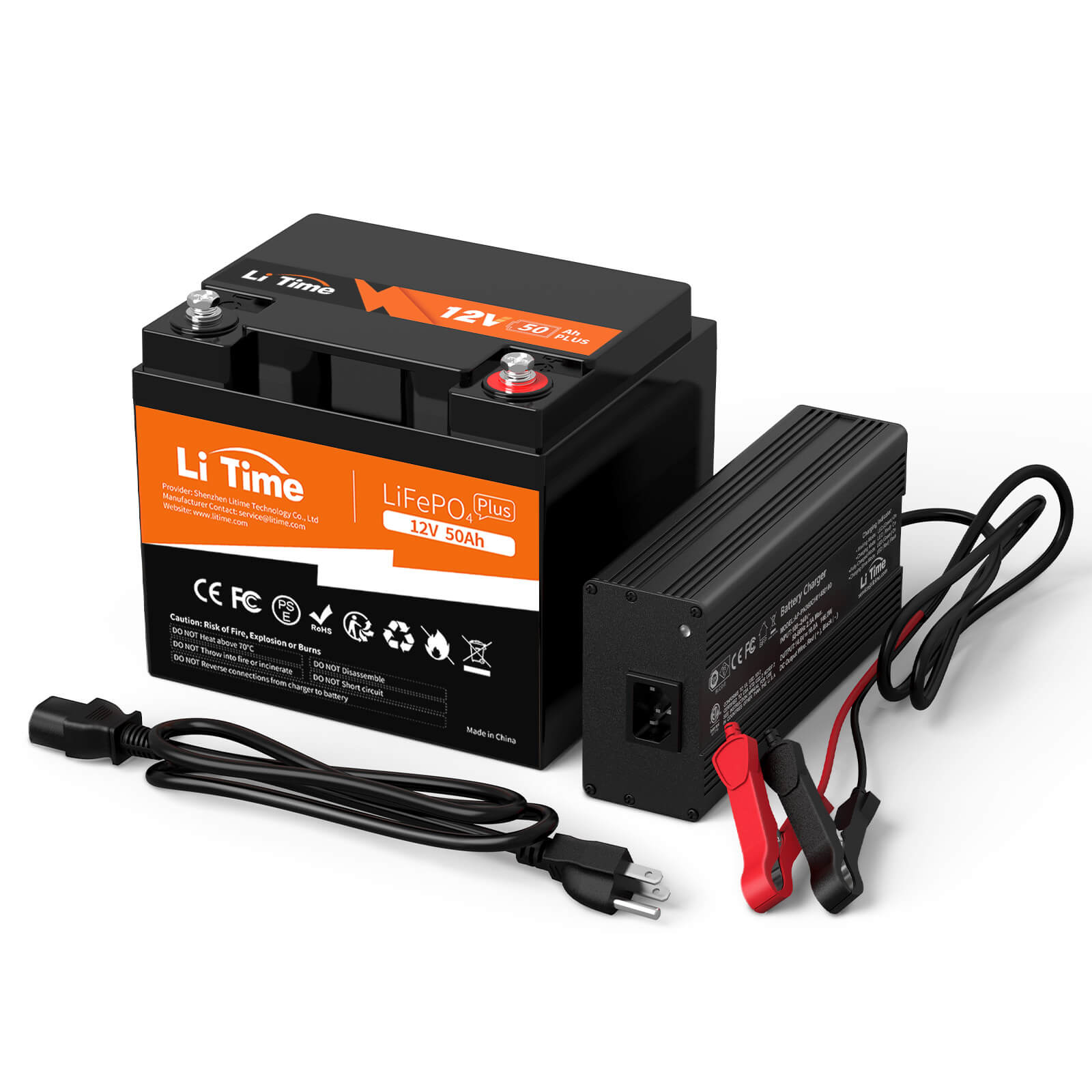 Europas Beste LiFePO4 Batterie– LiTime12V 50Ah Lithium LiFePO4 Batterie
