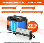 Ampere Time 14,6V 10A, Intelligentes AC-DC Batterieladegerät - Silber Amperetime DE