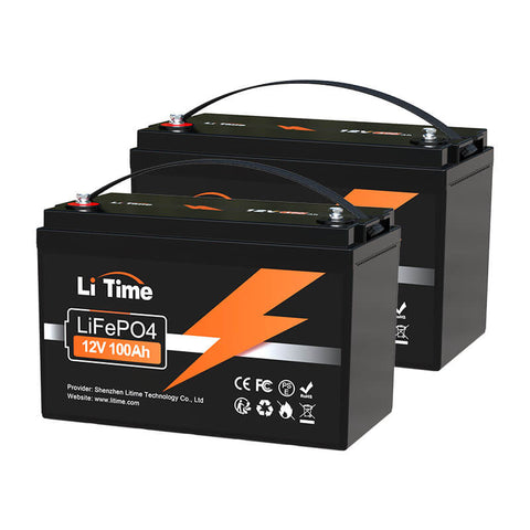 LiTime 12V 100Ah LiFePO4 lithium battery