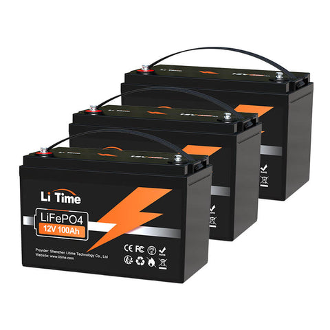 🔥Endpreis: €289,99🔥LiTime 12V 100Ah LiFePO4 Lithium Batterie