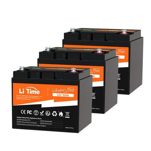 Europas Beste LiFePO4 Batterie– LiTime12V 50Ah Lithium LiFePO4 Batterie