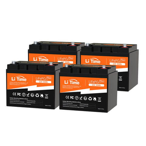 Europas Beste LiFePO4 Batterie– LiTime12V 50Ah Lithium LiFePO4 Batterie