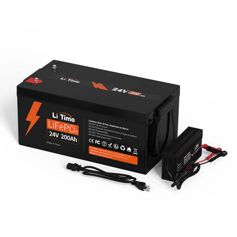 Batería LiTime 24V 200Ah Litio LiFePO4