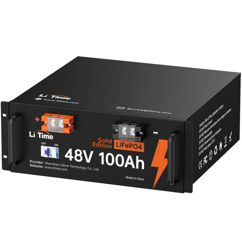 LiTime 48V 100Ah Deep Cycle Lithium LiFePO4 Batterie