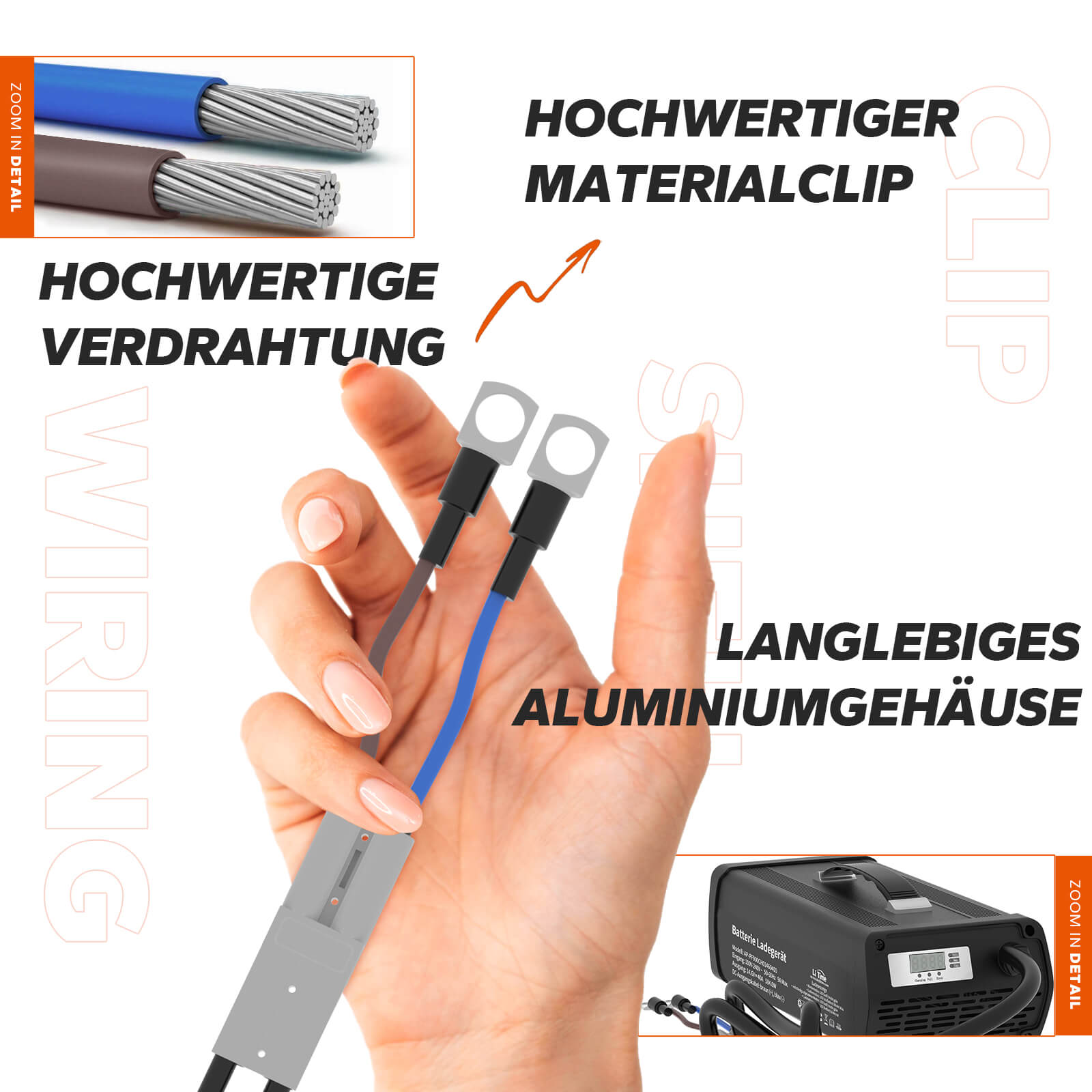 LiTime 12V 40A DC zu DC Batterieladegerät für 12V LiFePO4, Blei-Säure, –  LiTime-DE